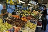 Markt in Cannobio, Italien