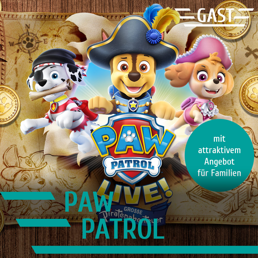 PAW PATROL LIVE - Das grosse Piratenabenteuer