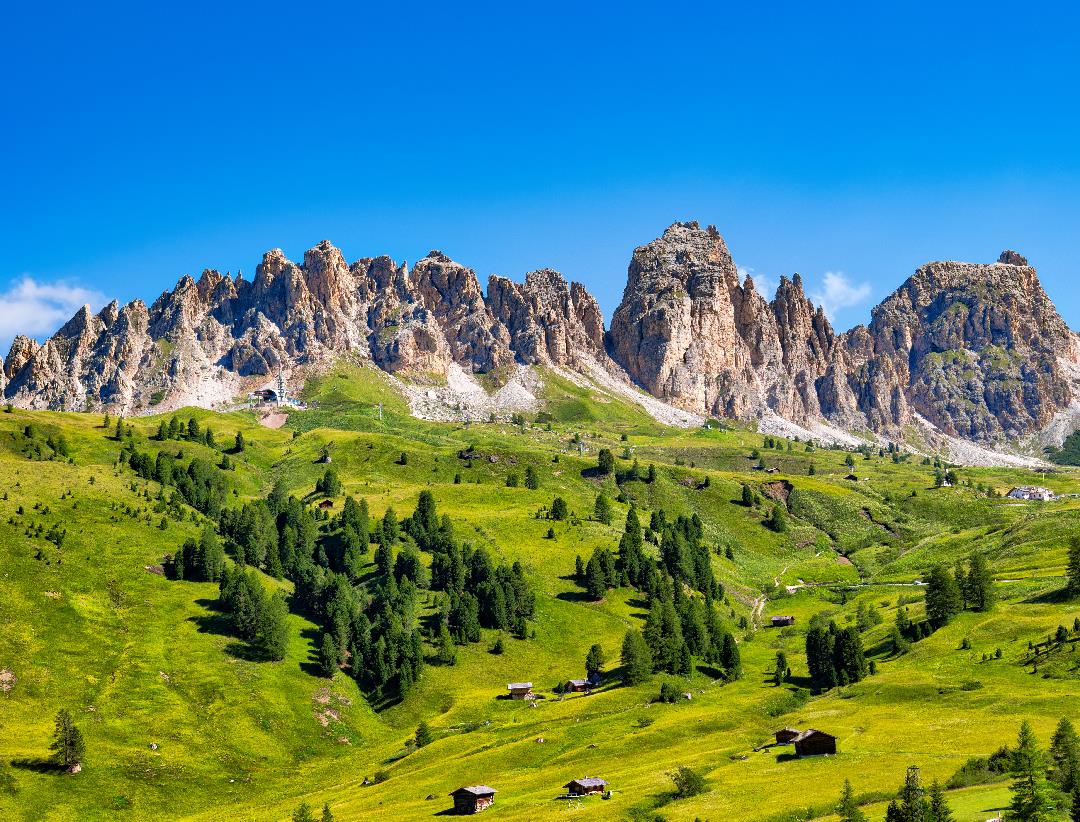 TRADITIONELLE PÄSSEFAHRT - DOLOMITEN