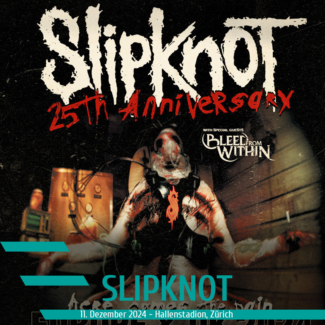 SLIPKNOT - 25th Anniversary Tour