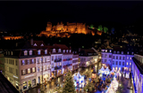 Weihnachtsmarkt Heidelberg mit Karlsruhe